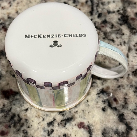 Mackenzie-Childs Enamel Frog Metal Cup. Vintage from before 2000. - Picture 10 of 11